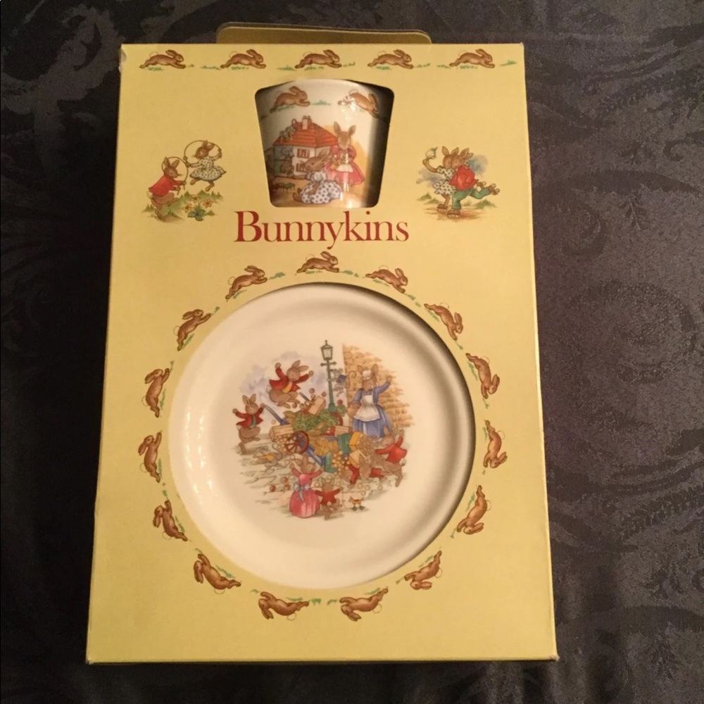 Vintage Royal Doulton Bunnykins China 3 piece set